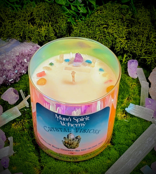 Crystal Visions Ritual Candle