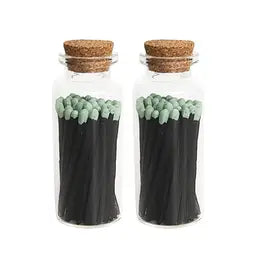 Matches glass vials Large