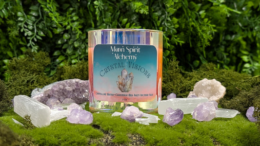 Crystal Visions Ritual Candle