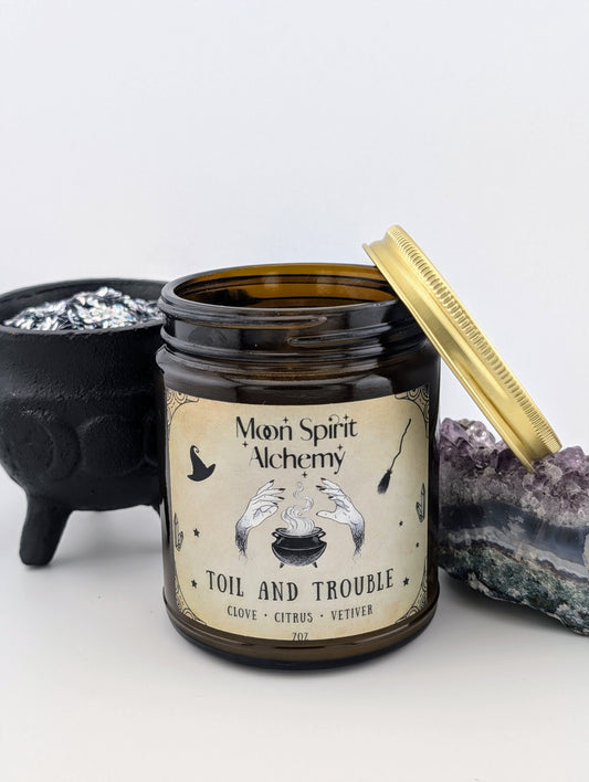 Toil and Trouble Candle