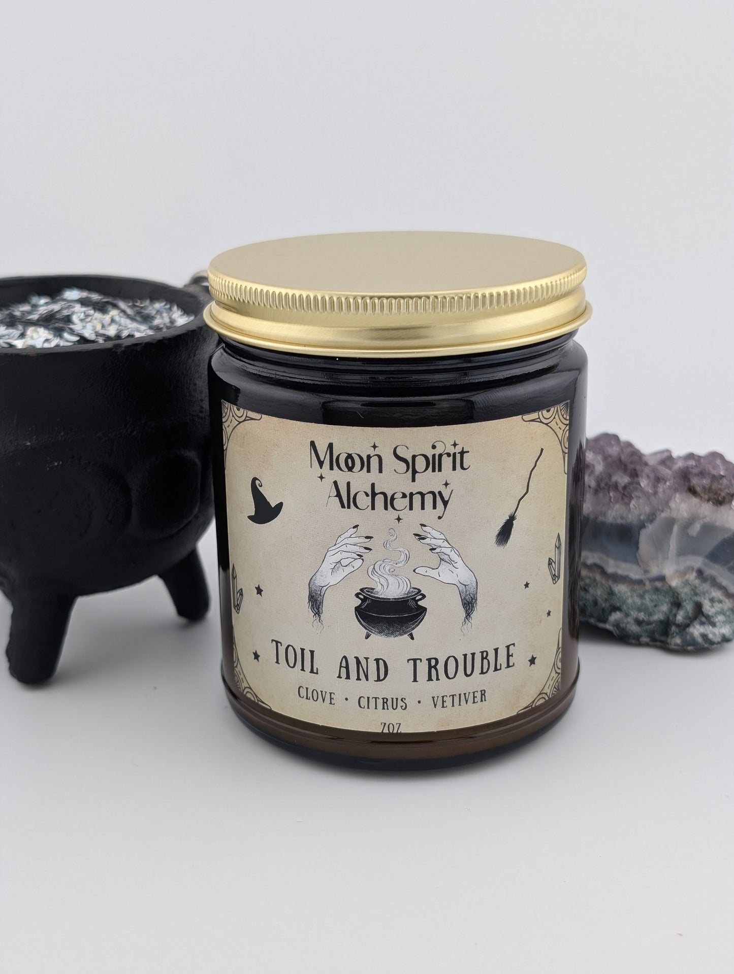 Toil and Trouble Candle