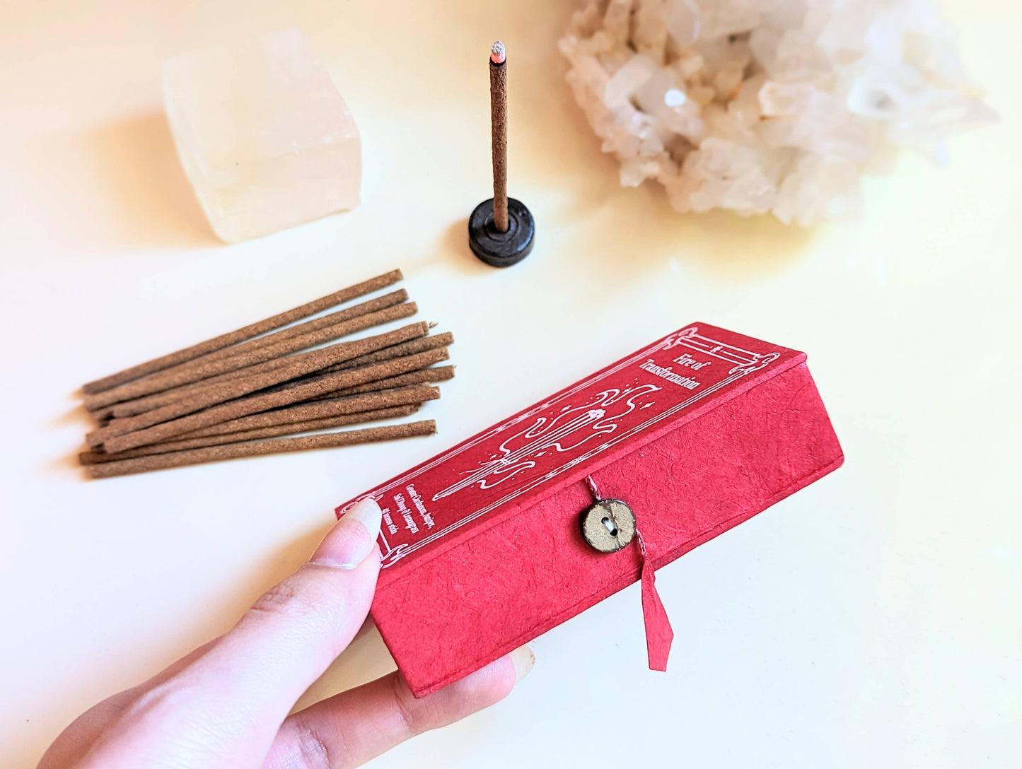 Fire of Transformation Short Stick Incense, Ritual, Altar