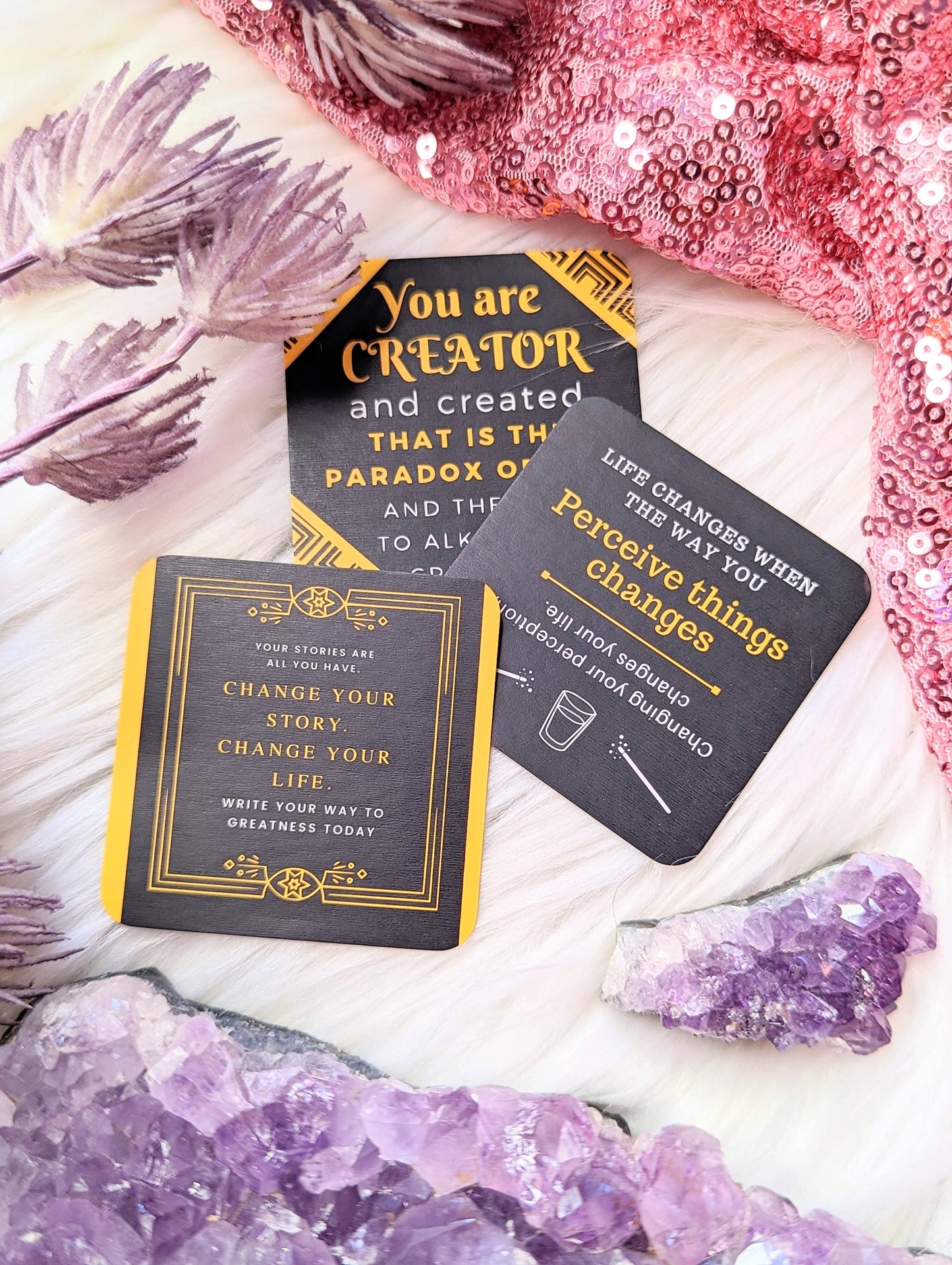 Daily Magik Oracle Cards - travel deck, oracle cards, mantra