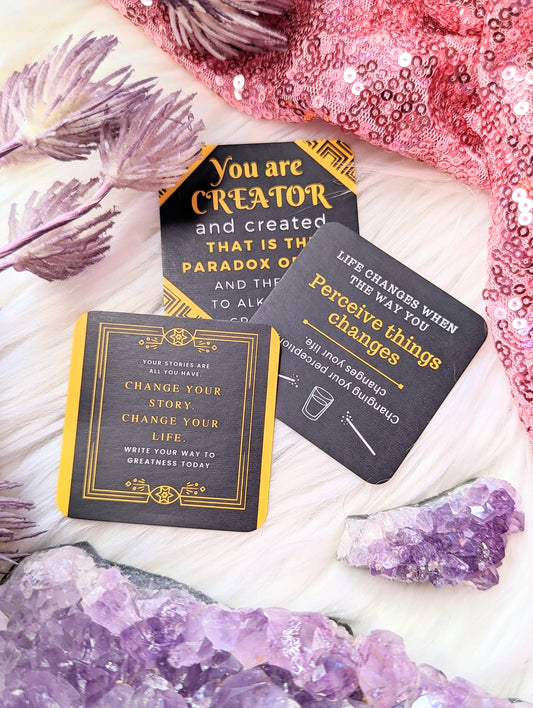 Daily Magik Oracle Cards - travel deck, oracle cards, mantra