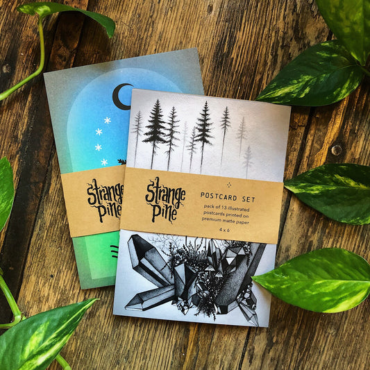 Strange Pine Postcard Set